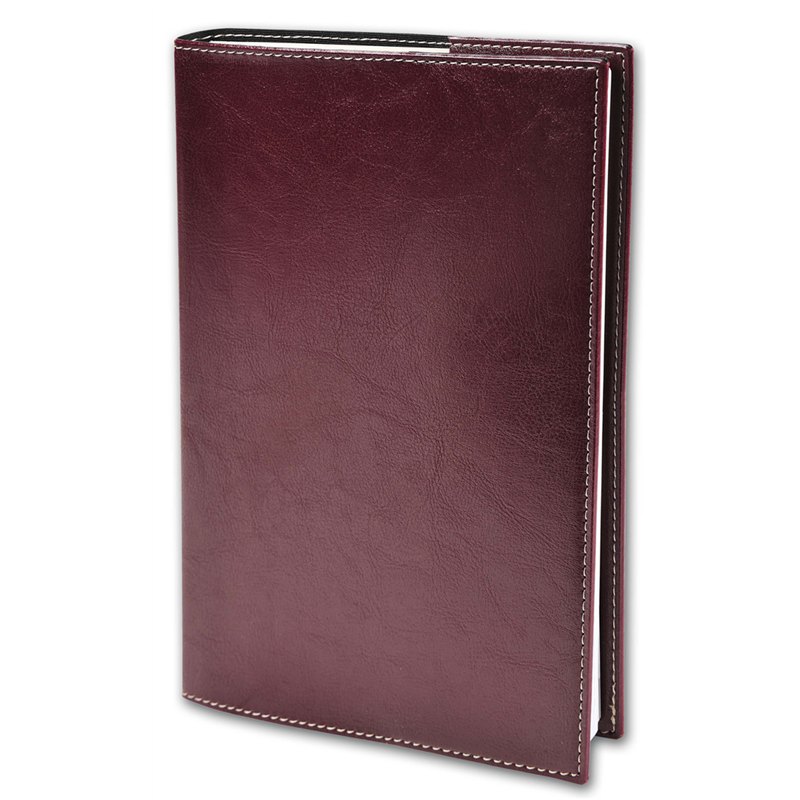 Spiral President Diary - 21x27cm - Madeira Bordeaux Red | Quo Vadis