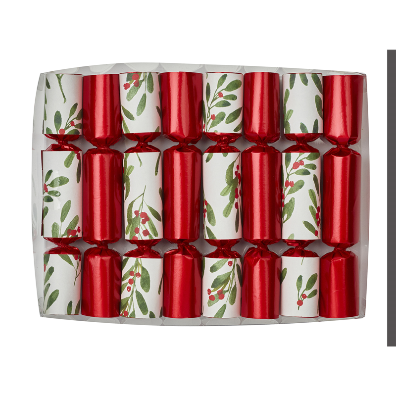 Crackers Charades 15cm 8pz Holly Jolly | Robinreed International Limited