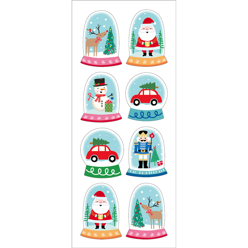 Stickers Rilievo Decorativi Natale Boule Natale | Rossler Soho