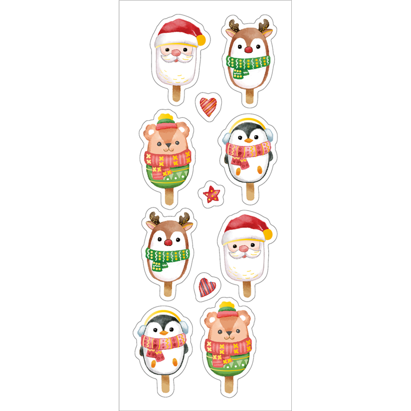 Stickers Rilievo Decorativi Natale Personaggi | Rossler Soho