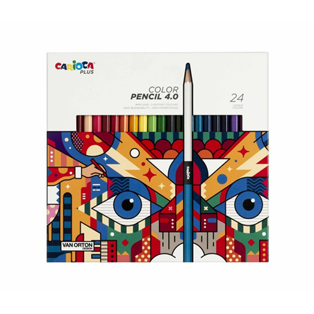 Set 24 Matite  Plus Color Pencil 0.4
