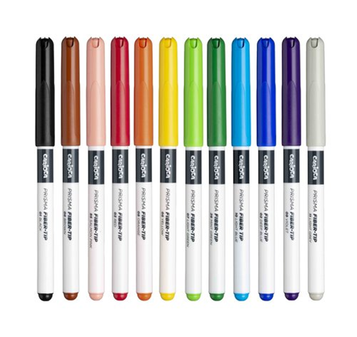 Set 12 Pennarelli  Plus Prisma Fiber - Tip — immagine 2