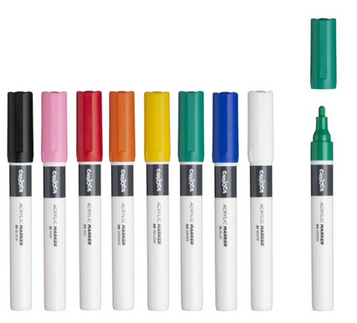Set 8 Plus Acrylic Markers — immagine 2
