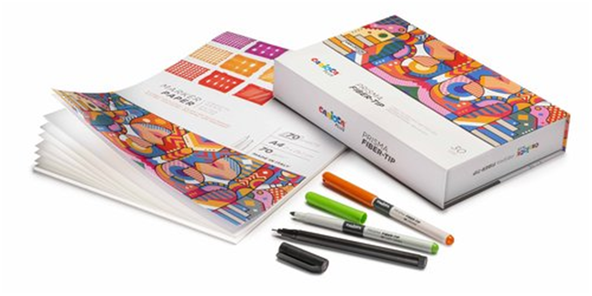 Blocco Marker A4  Plus Fogli 70 Gr.70 Liscio Extra Bianco — immagine 2