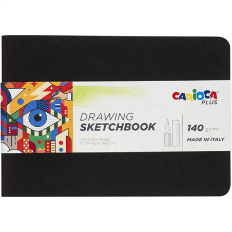 Sketchbook And Pocket A5  Plus 140gr. 20 Fogli