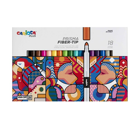 Set 18 Pennarelli  Plus Prisma Fiber T