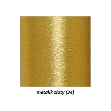Candela Sfera Opaca 80mm Metalizzata Oro
