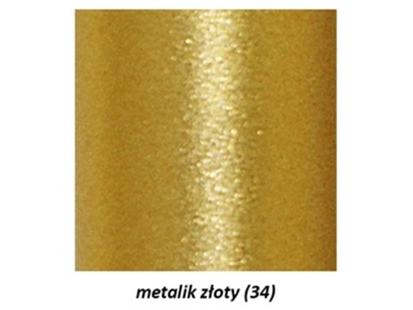 Matte Candle D58 H70Mm Metallic Gold | Vertecchi Selection