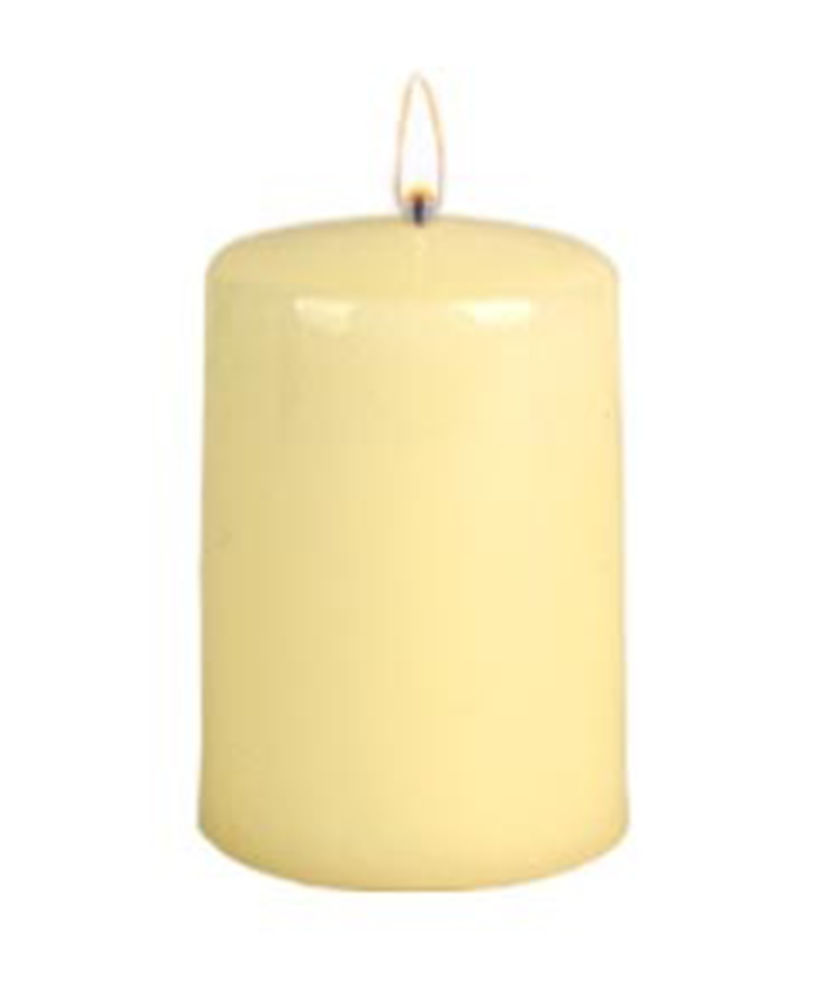 Matte Candle D58 H70Mm Metallic Gold | Vertecchi Selection