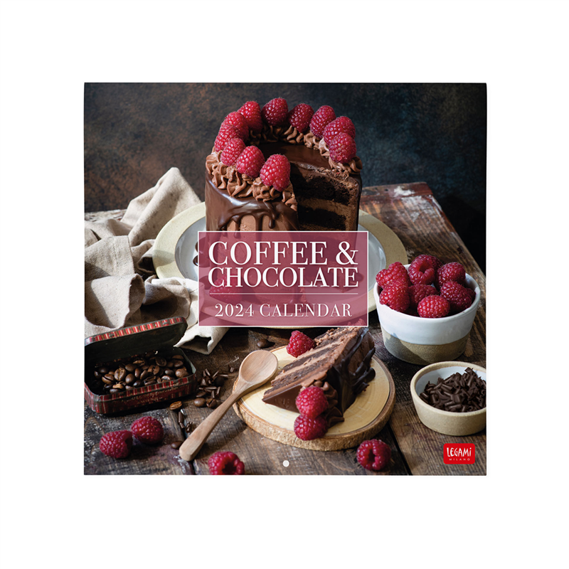Calendario Da Parete 30x29 Fotografico Coffee & Chocolate | Legami