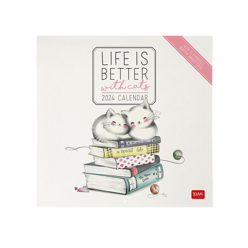 Calendario Da Parete 30x29 Special Edition Sketchy Cats | Legami