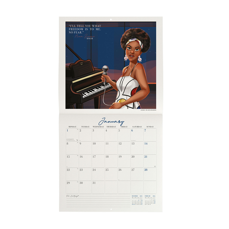 Calendario Da Parete 30x29 Special Edition Inspiring Women | Legami
