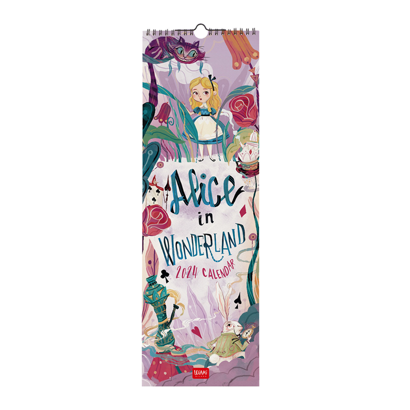 Calendario Da Parete 16x49 Special Edition Alice In Wonderland | Legami