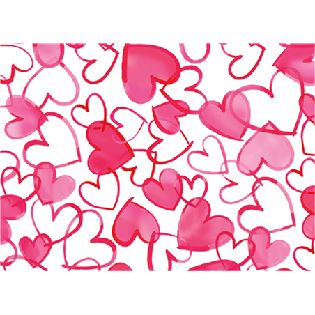 Biglietto Auguri  San Valentino Painted Hearts Valentine'S Day