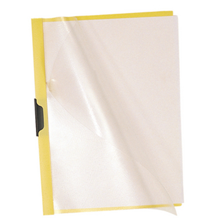 Cartella Con Molla Dorso 5mm Giallo