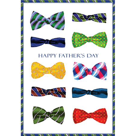 Biglietto Auguri  Father Day Cravatte