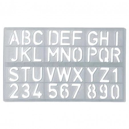 Normografo Mm. 30 Arial Rounded