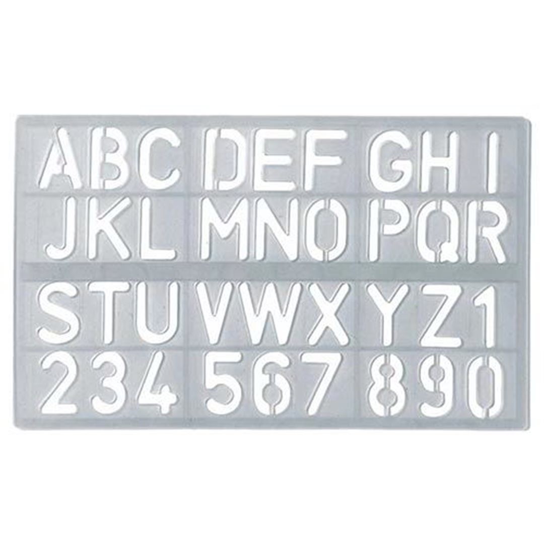 Normografo Mm. 30 Arial Rounded
