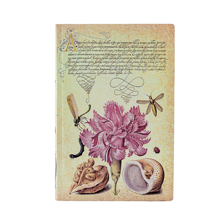Taccuino Flexi Mini 208 Pag. 9,5x14 Righe Garofano Rosa