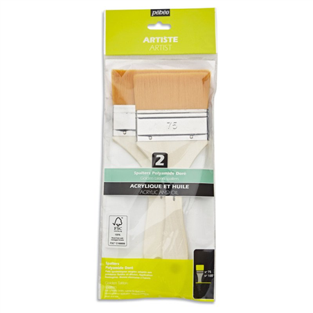 Astuccio 2 Spalters Poliammide Dorato