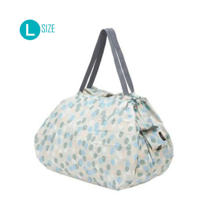 Borsa Ripiegabile  L 40 Lt Arare Verde Fantasia