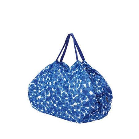 Borsa Ripiegabile  L 40 Lt Umi Blu Fantasia
