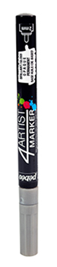 Pennarello 4artist Marker Mm.2 Argento
