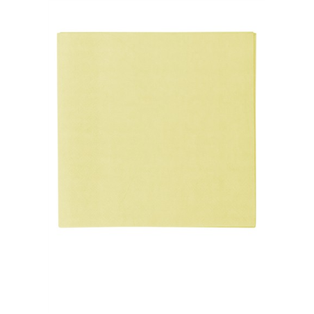 Tovagliolo 33x33cm 20pz Compostabile Vert 3v Giallo