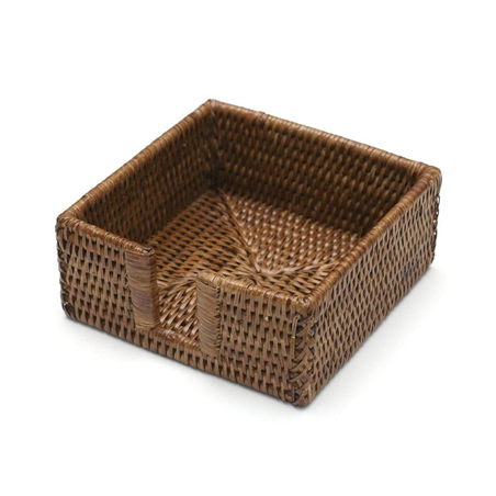 Portatovaglioli Natural Rattan Cocktail Marrone