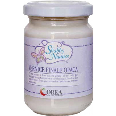 Vernice Finale Opaca 125ml Shabby Nuance A Base D'Acqua
