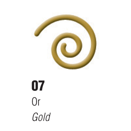 Colore Rilievo Porcelaine150 Tubo Ml20 7-Oro
