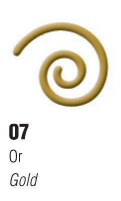 Colore Rilievo Porcelaine150 Tubo Ml20 7-Oro