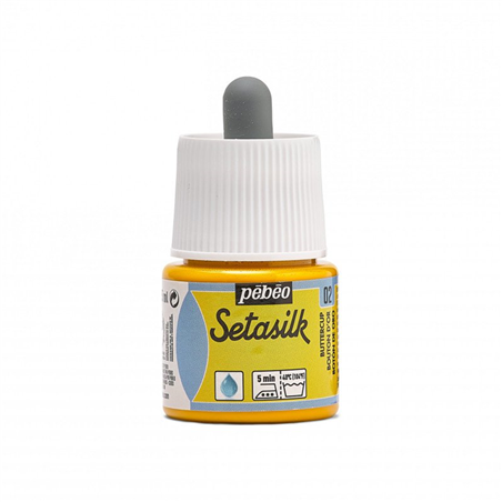 Colore Per Seta Setasilk 45ml 02-Botton D'Oro