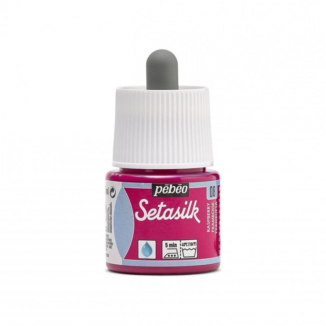 Colore Per Seta Setasilk 45ml 08-Lampone