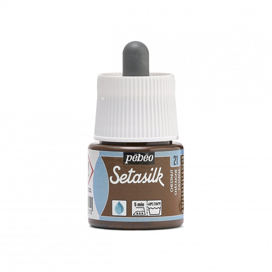 Colore Per Seta Setasilk 45ml 21-Castagna