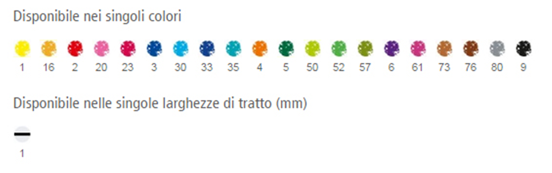 Pennarello Triplus Color 323 16-Ocra — immagine 2