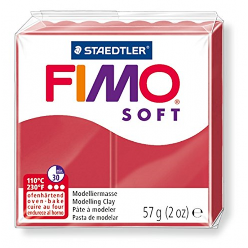 Staedtler - Pasta Fimo Soft Gr.57 26-Ciliegia