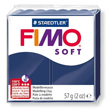 Pasta Fimo Soft Gr.57 35-Blu Reale