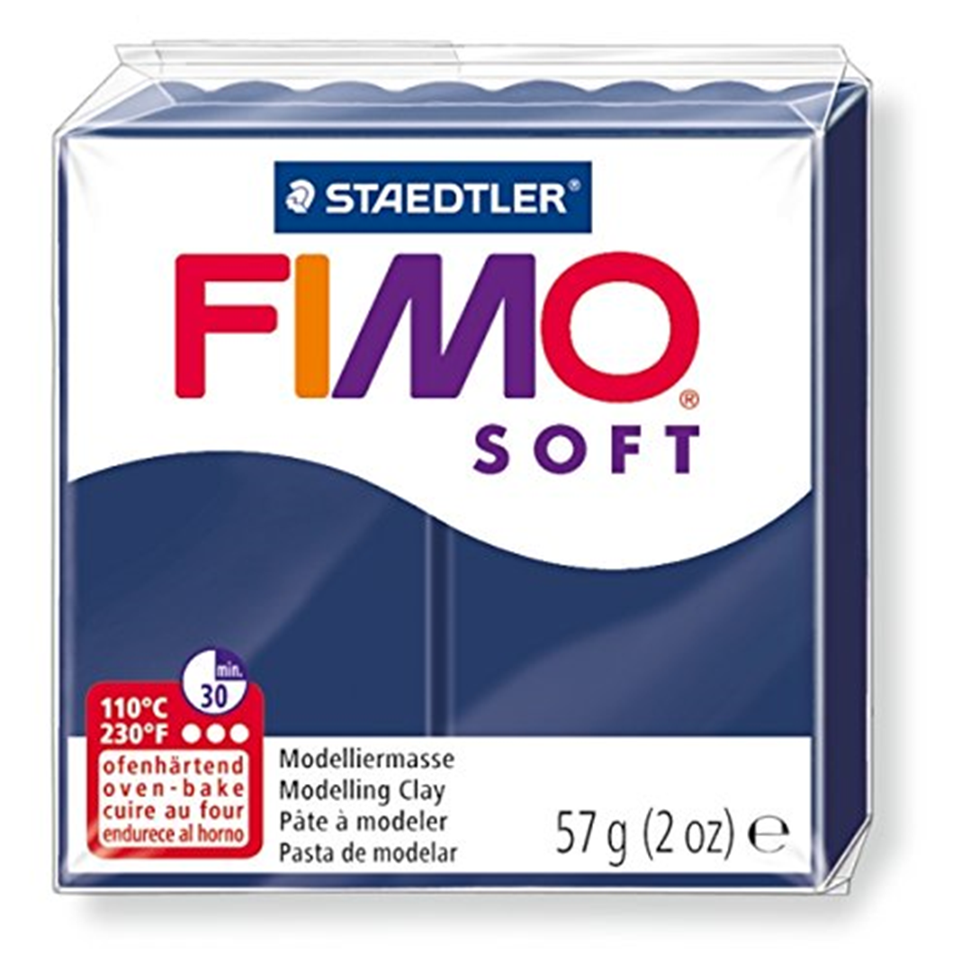 Pasta Fimo Soft Gr.57 35-Blu Reale
