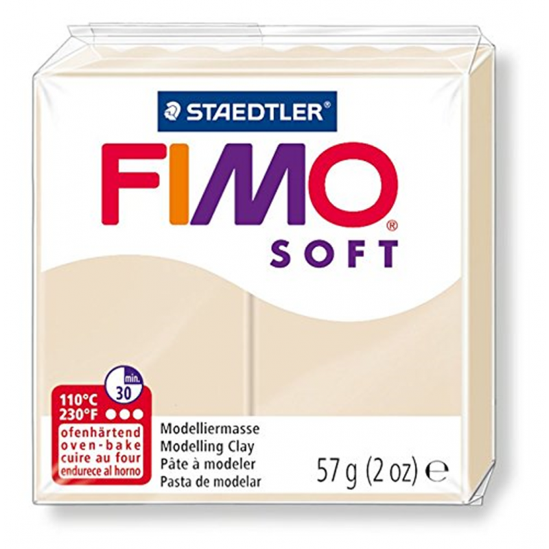 Staedtler - Pasta Fimo Soft Gr.57 70-Sahara