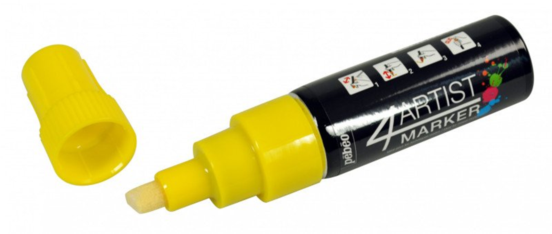 Pennarello 4artist Marker Mm.8 Giallo — immagine 3