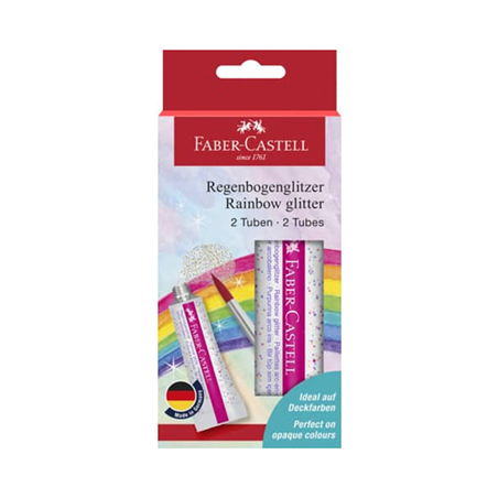 Set 2 Tubi 12ml Glitter Rainbow