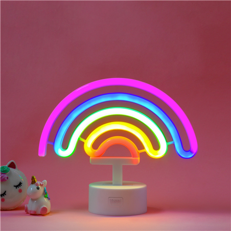 Lampada Led A Effetto Neon - It'S A Sign Rainbow