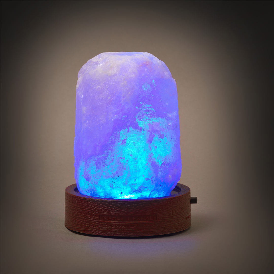 Lampada Di Sale Himalaya -Himalayan Salt Lamp — immagine 3