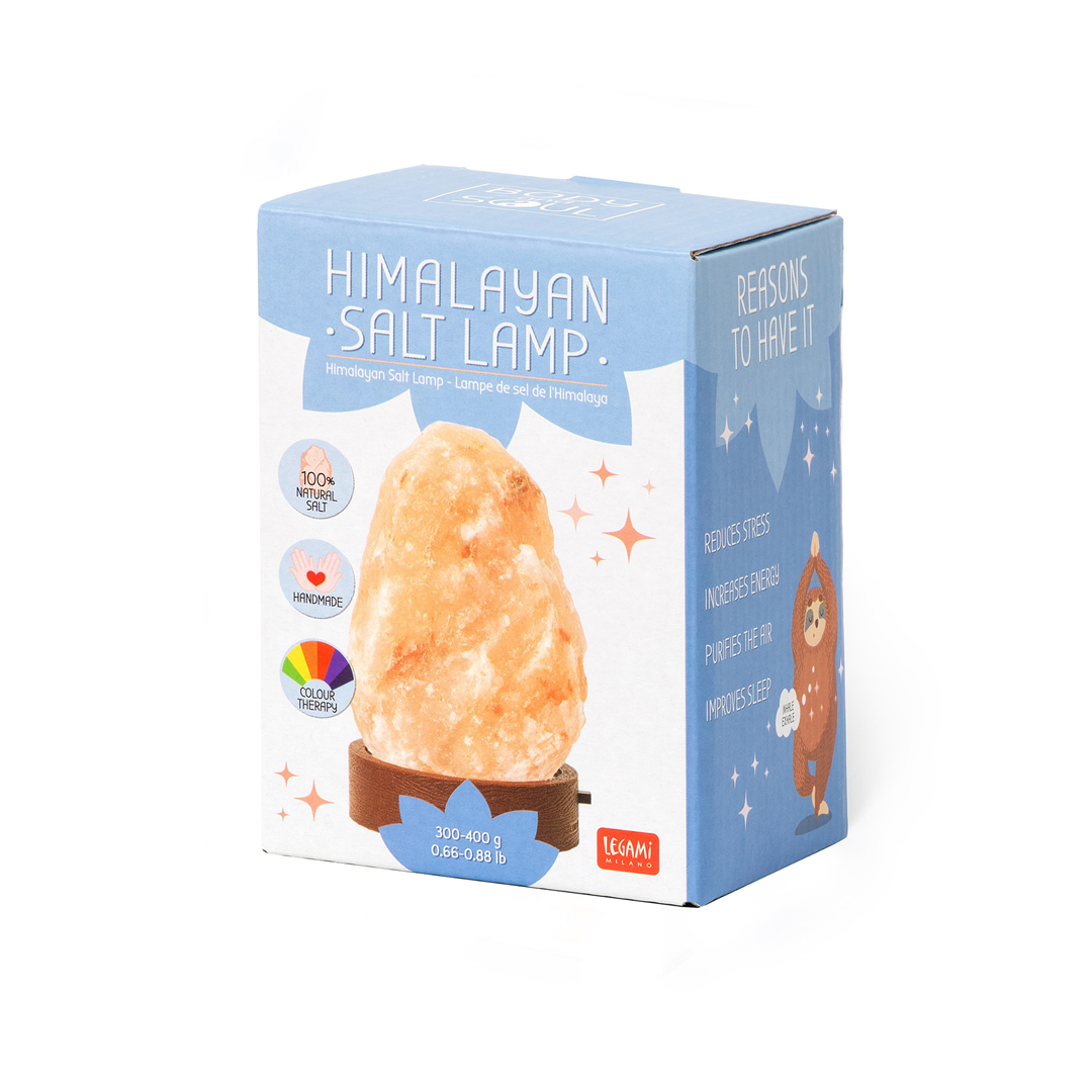 Lampada Di Sale Himalaya -Himalayan Salt Lamp — immagine 7