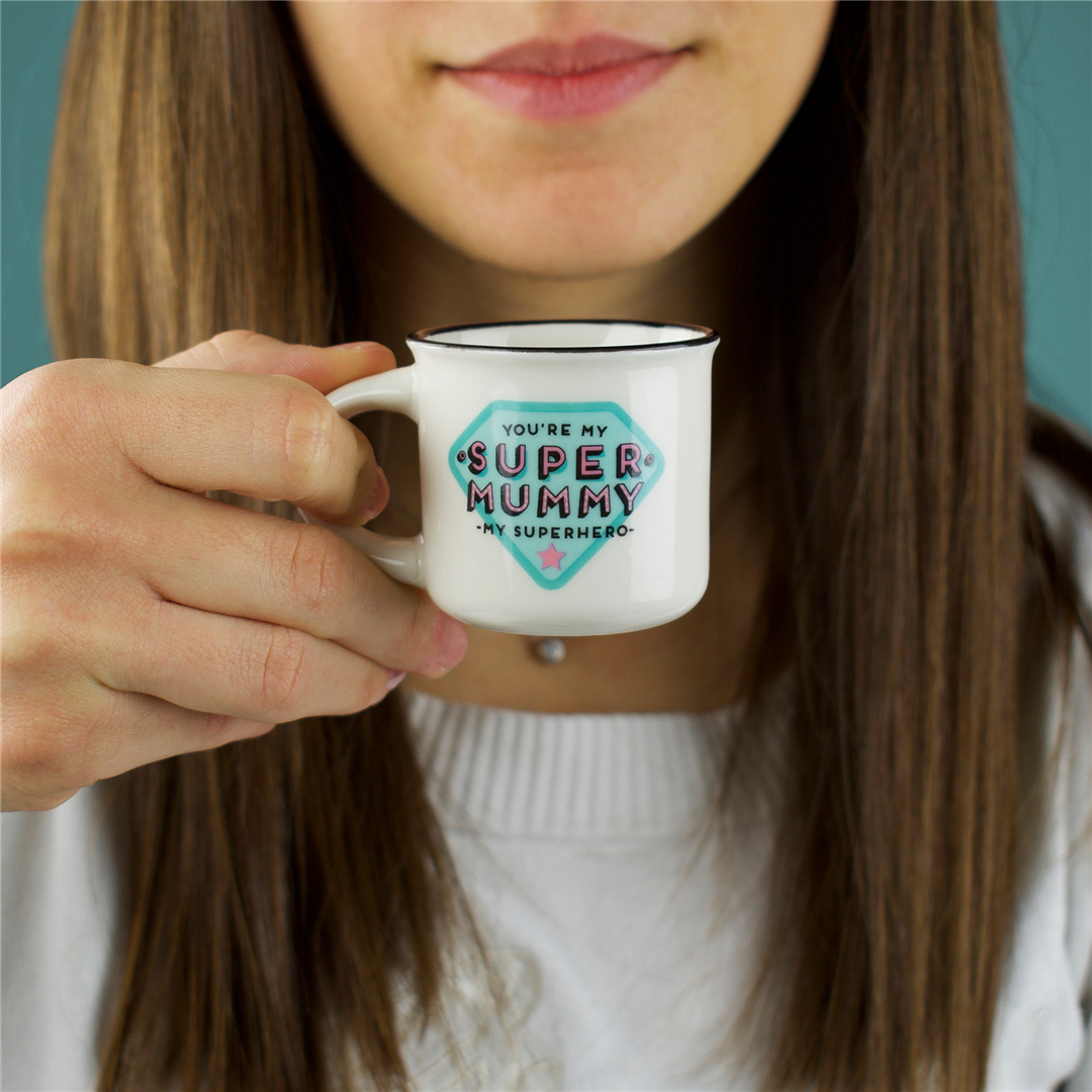 2 Tazzine Da Caffè - Espresso For Two Super Mummy And Super Daddy — immagine 2