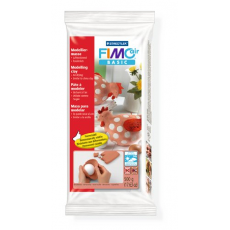 Pasta Fimo Air Basic Gr.500 76-Terracotta