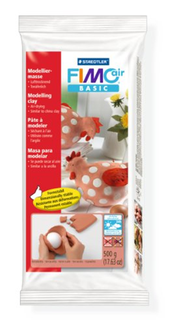 Pasta Fimo Air Basic Gr.500 76-Terracotta