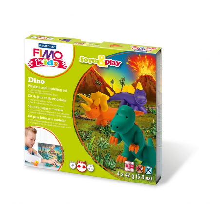 Set Fimo Kids Form&play Dinisauri