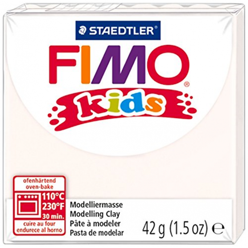 Pasta Fimo Kids 42gr Bianco